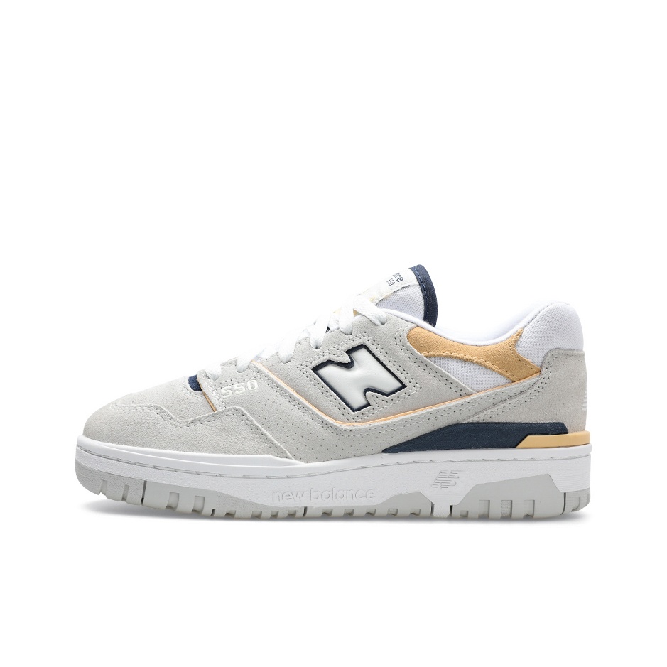 New Balance Shoes 550 - ニューバランス NB 550 レザー耐摩耗性ロートップ ヴィンテージ バスケットボールシューズ