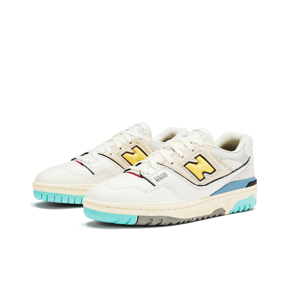 ニューバランス NB 550 滑り止め、耐摩耗性、通気性、軽 - New Balance Shoes 550 のレビューと価格