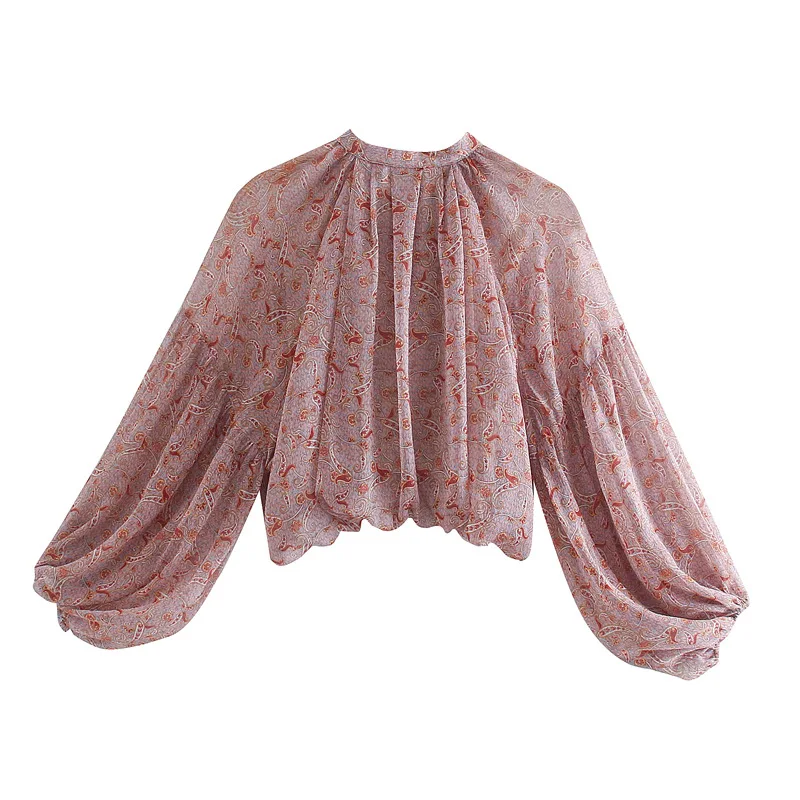 Teelynn-女性の長袖自由奔放に生きるブラウス,ヴィンテ - Romper Floral Print のレビューと価格
