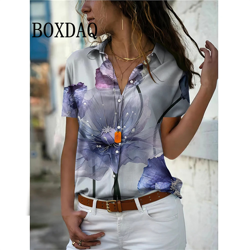 女性のためのヴィンテージフローラルプリントブラウス,カジュア - Romper Floral Print のレビューと価格